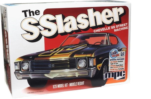 1972 Chevelle SS 454 1:25 Scale Model Kit