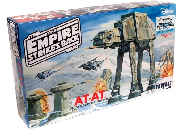 Star Wars: The Empire Strikes Back at-at 1:1000