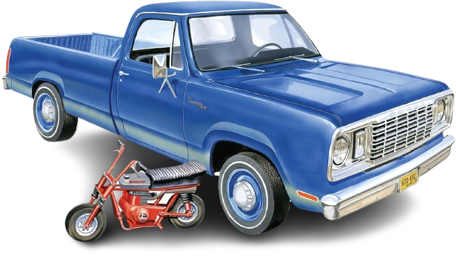 1978 Dodge D100 Custom Pickup 1:25