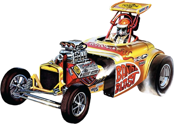 Bantam Blast Dragster 1:25 Scale Model Kit
