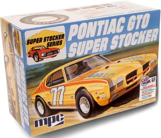 Pontiac GTO Super Stocker 1:25 Plastic Model Kit