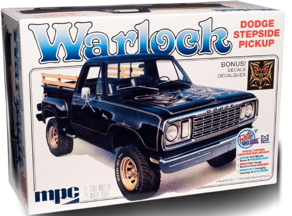 1977 Dodge Warlock Pickup 2T 1:25 Scale Model Kit