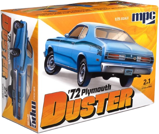 1972 Plymouth Duster 1:25 Scale Model Kit