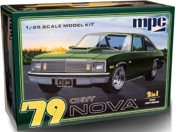 1979 Chevy Nova 1:25 Scale Model Kit